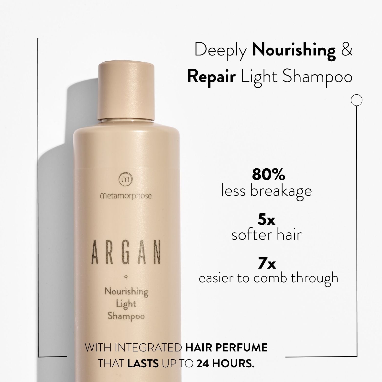 Metamorphose Argan Nourishing Light Shampoo