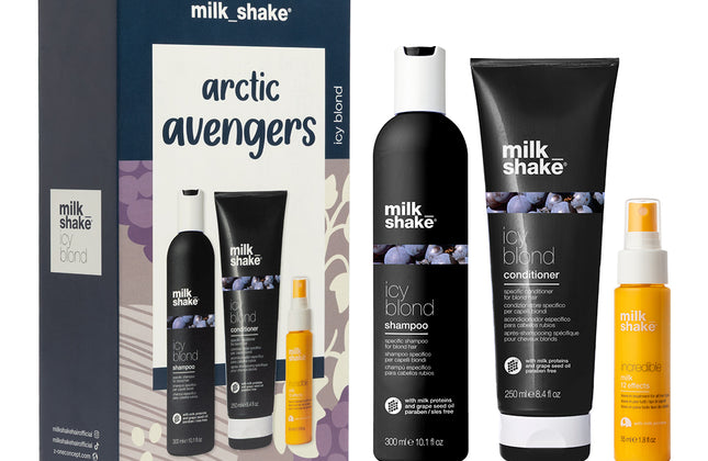 Milk Shake Icy Blond Gift Box Arctic Avengers - 300+250+56ml