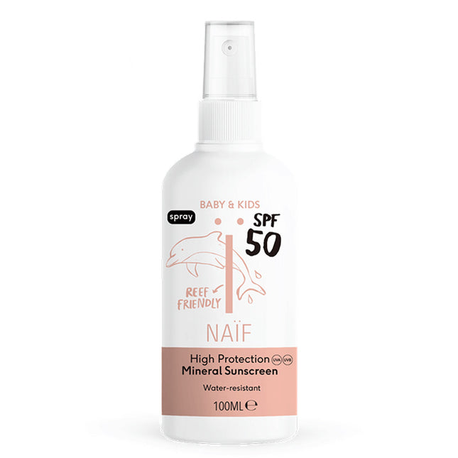Naïf Baby & Kids Mineral Sunscreen Spray SPF50 - 100ml