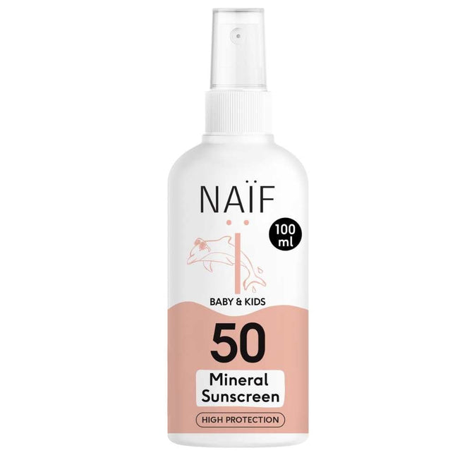 Naïf Baby & Kids Mineral Sunscreen Spray SPF50 - 100ml