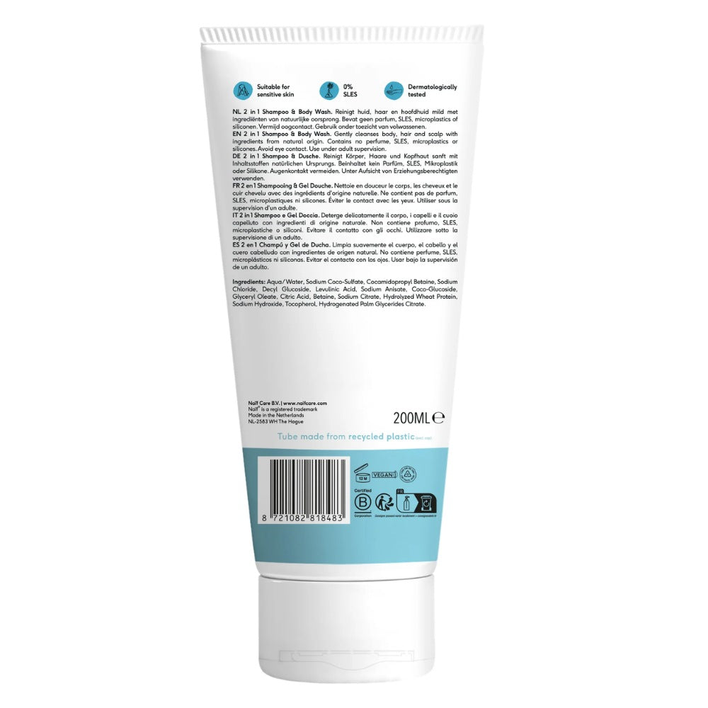 Naïf Baby & Kids Shampoo & Body Wash - 200ml