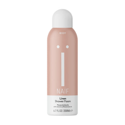 Naïf Body Linen Shower Foam  - 200ml
