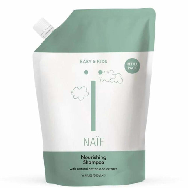 Naïf Nourishing Shampoo Baby & Kids Refill Pack - 500ml