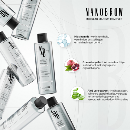 Nanobrow Micellar Makeup Remover - 200ml