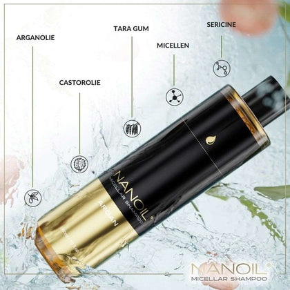 Nanoil Argan Hair Shampoo - 300ml