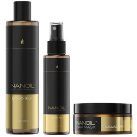 Nanoil Liquid Silk Complete Set - 300+125+300ml