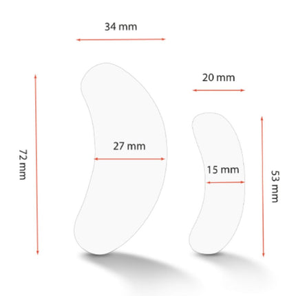 Nanolash Hydrogel eye patches - 100pcs