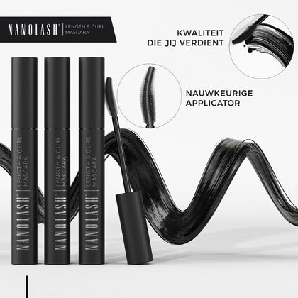 Nanolash Length & Curl Mascara - 10ml