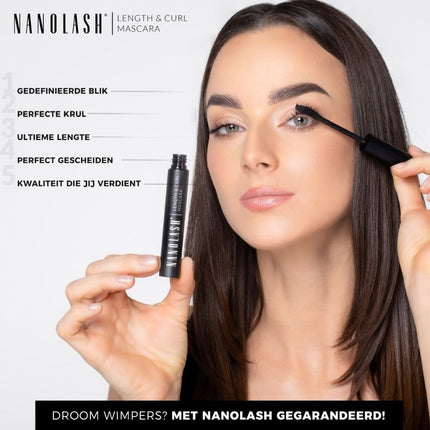 Nanolash Length & Curl Mascara - 10ml