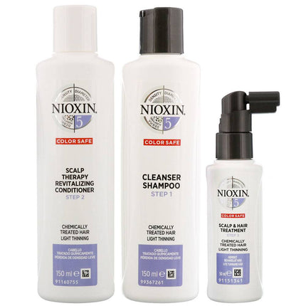 Nioxin System 5 - Trial Kit - 150x150x40ml