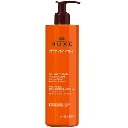 Nuxe Reve De Miel Face And Body Cleansing Gel - 400ml