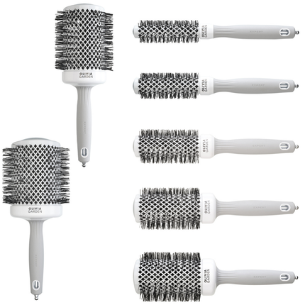 Olivia Garden Expert Blowout Shine White & Grey