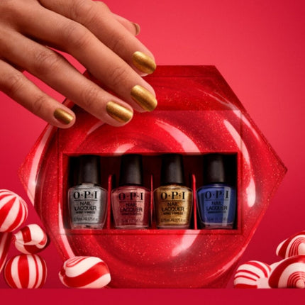 OPI Holiday Collection Nail Lacquer Mini Set - 4x3.75ml