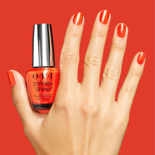OPI Infinite Shine Shock Em Orange - 15ml