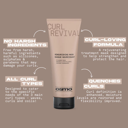 Osmo Curl Revival Renourishing Mask - 250ml