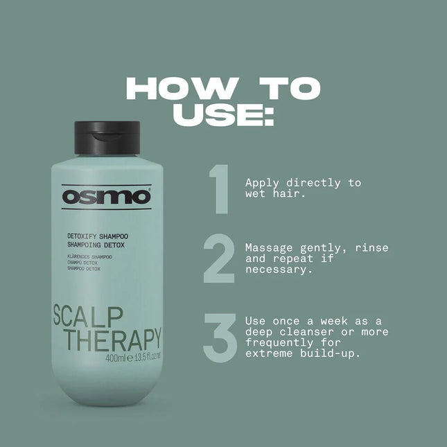 Osmo Scalp Therapy Detoxify Shampoo - 400ml