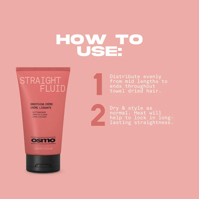 Osmo Straightening Fluid Smoothing Crème - 150ml