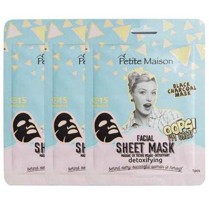 Petite Maison Detoxifying Facial Sheet Mask - 3x25ml
