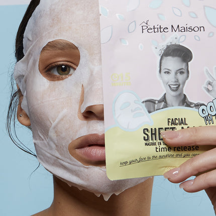 Petite Maison Time Release Facial Sheet Mask - 3x25ml
