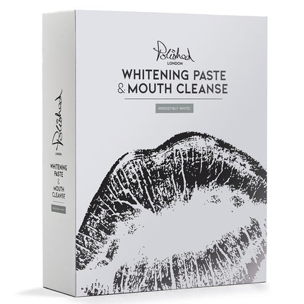 Polished London Whitening Paste & Mouth Cleanse Set - 75+250ml