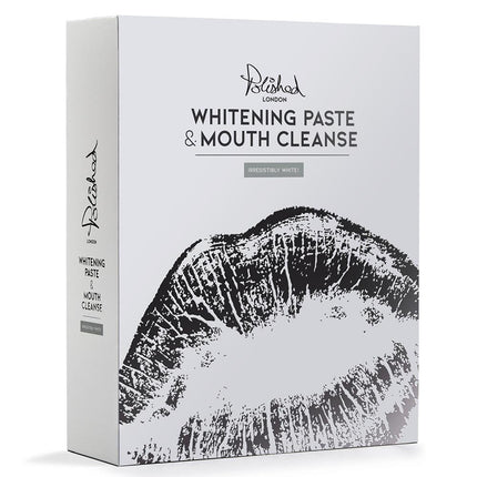 Polished London Whitening Paste & Mouth Cleanse Set - 75+250ml