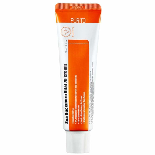 Purito Sea Buckthorn Vital 70 Brightening Cream - 50ml