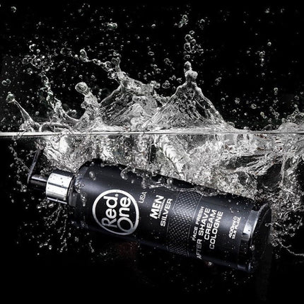 Red One After Shave Cream Cologne Zilver - 400ml