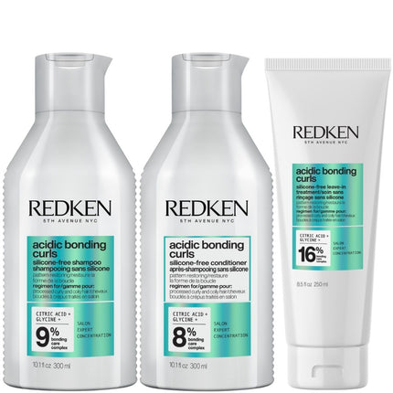 Redken Acidic Bonding Curls Luxe Set - 2x300+250ml