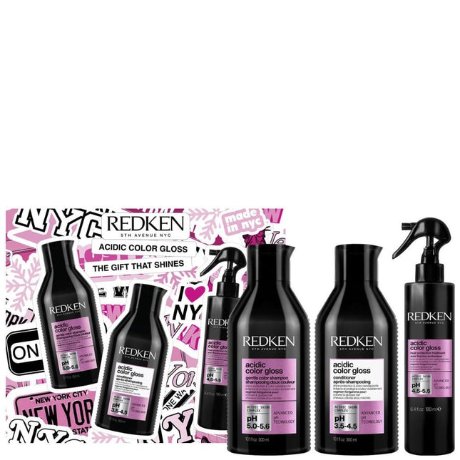 Redken Acidic Color Gloss Gift Set The Gift That Shines - 2x300+190ml