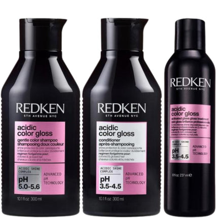 Redken Acidic Color Gloss Trio - 2x300+237ml