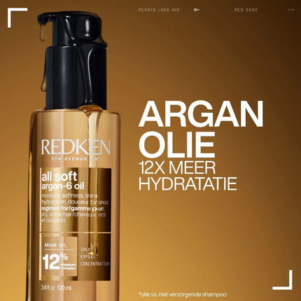 Redken All Soft Argan-6 Oil - 100ml