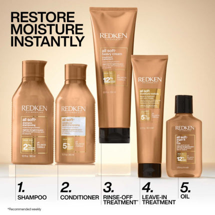 Redken All Soft Argan Oil Set - 2x300ml