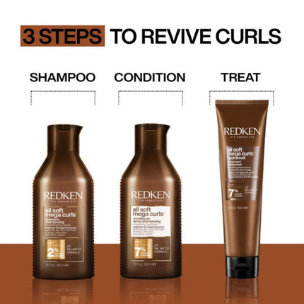 Redken All Soft Mega Curls Hydramelt Leave-In Treatment - 150ml