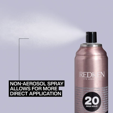 Redken Anti-Frizz Pure Force 20 Hairspray - 250ml