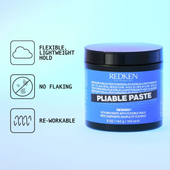 Redken Rewind Pliable Styling Paste - 150ml