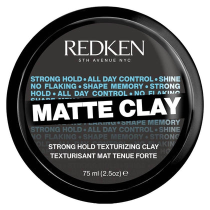 Redken Strong Hold Texturizing Matte Clay - 75ml