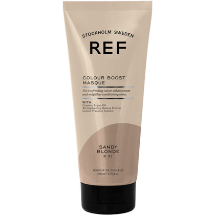 REF Colour Boost Sandy Blonde Masque - 200ml