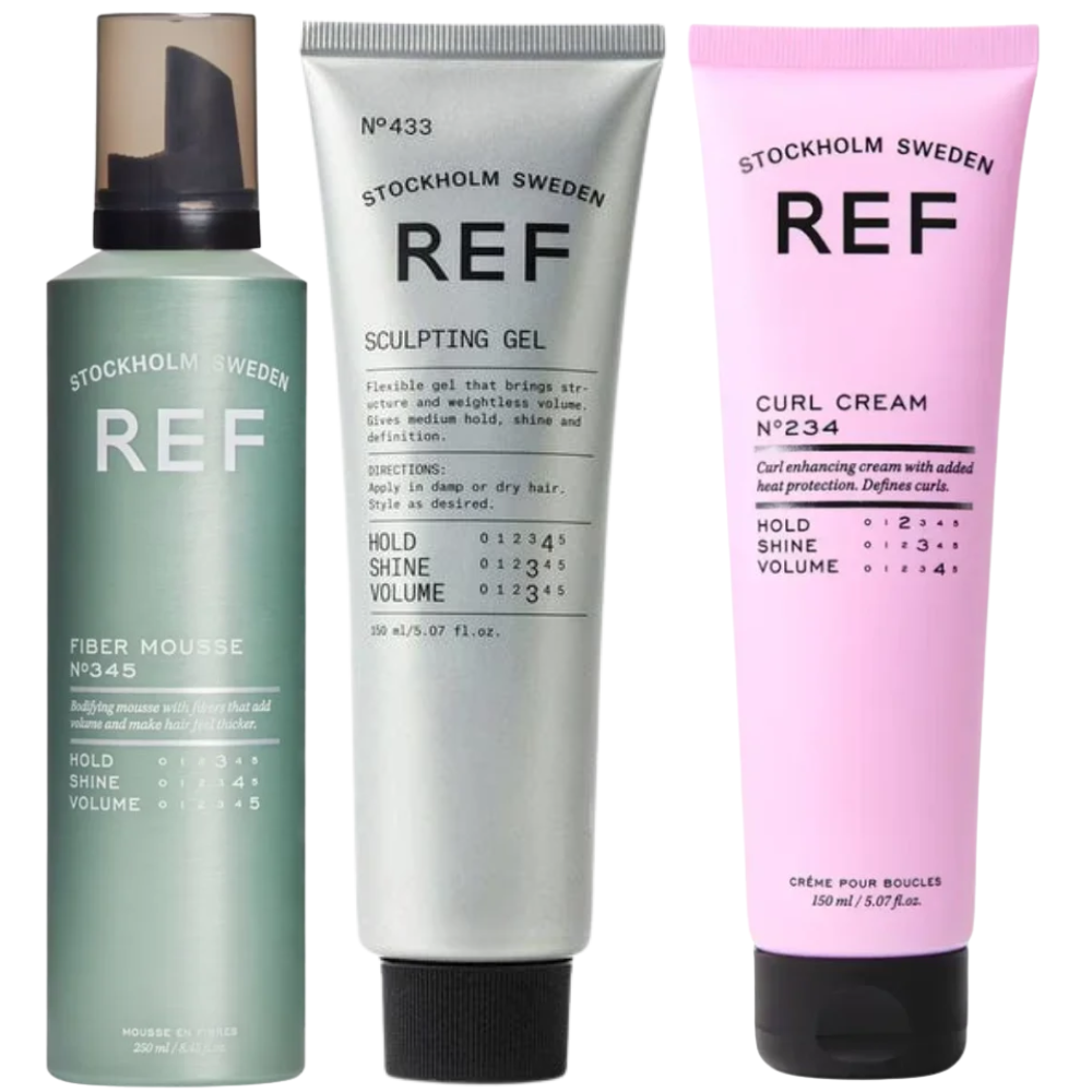 REF Perfect Curly Girl Styling Set - 250+150+150ml
