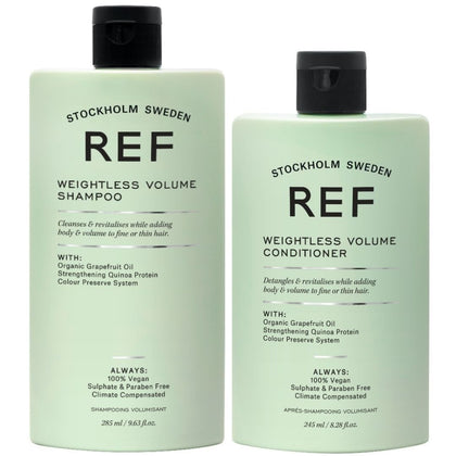 REF Weightless Volume & Fiber Mousse Kit