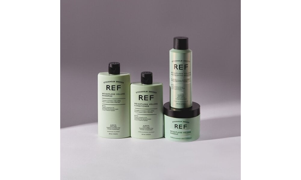 REF Weightless Volume & Fiber Mousse Kit