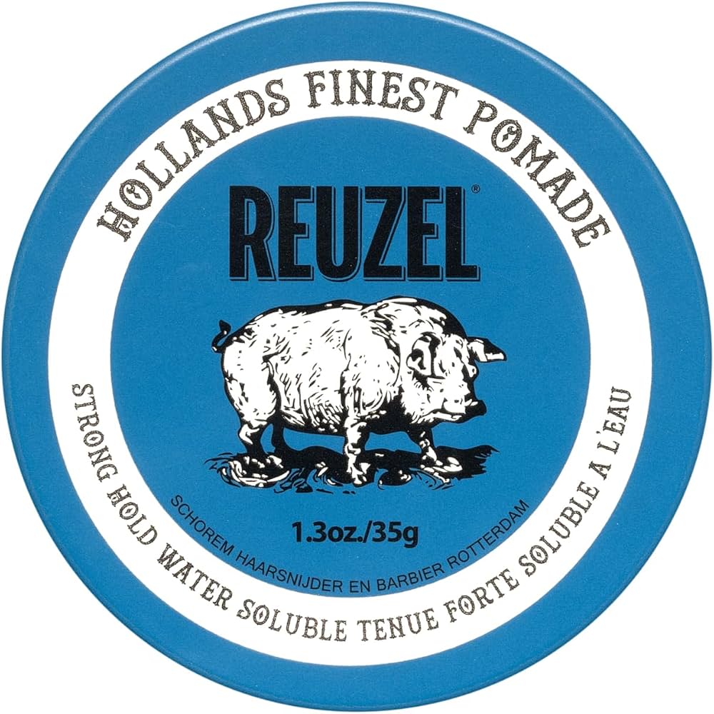 Reuzel Strong Hold Water Soluble Pomade (Blauw)