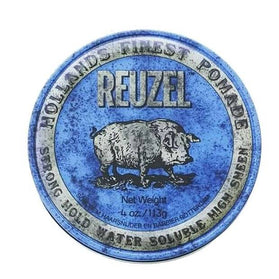 Reuzel Strong Hold Water Soluble Pomade (Blauw)