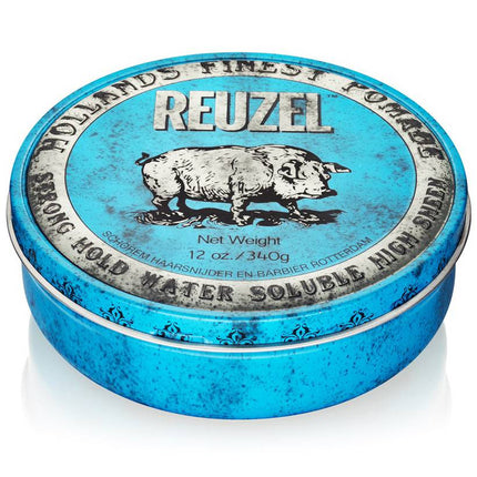Reuzel Strong Hold Water Soluble Pomade (Blauw)