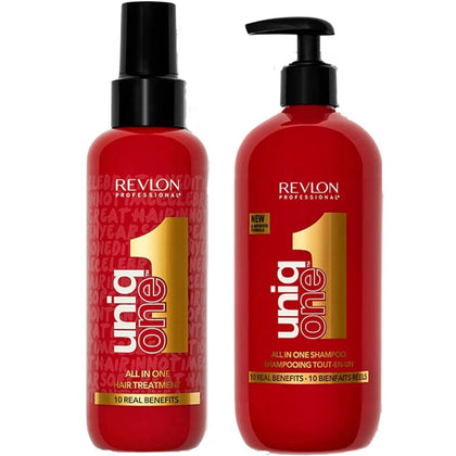 Revlon Uniq One Treatment en Shampoo Duopack - 150+230ml