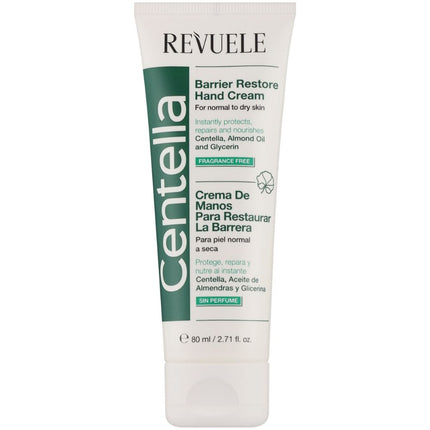 Revuele Centella Barrier Restore Hand Cream - 80 ml