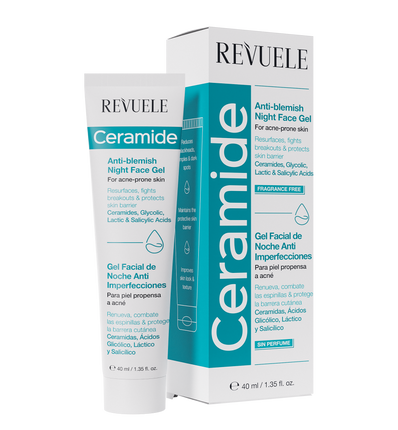 Revuele Ceramide Anti-Blemish Night Face Gel - 40ml
