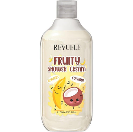 Revuele Fruity Shower Cream Banana & Coconut - 500ml