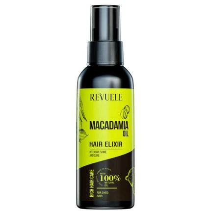 Revuele Hair Elixir Macadamia Oil For Dyed Hair - 120ml