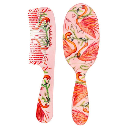 Rock & Ruddle Kam Met Handvat Flamingo's
