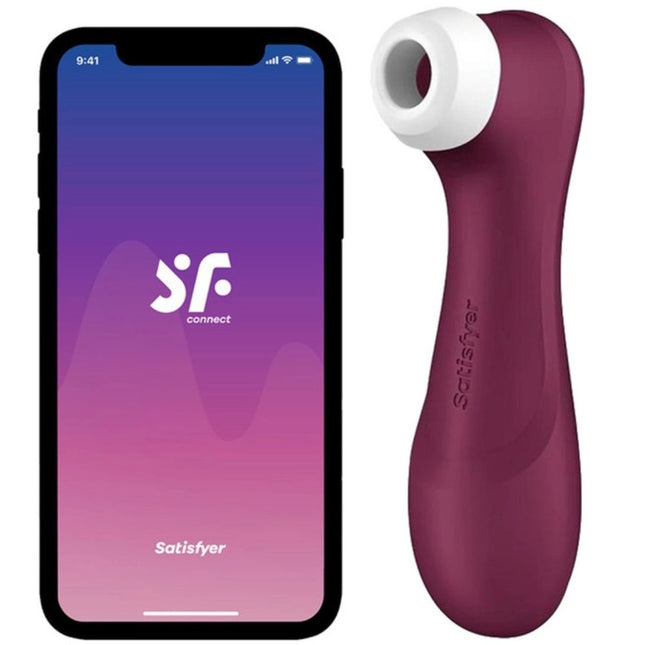 Satisfyer Pro 2 Generation 3 App Controlled - Wine Red
